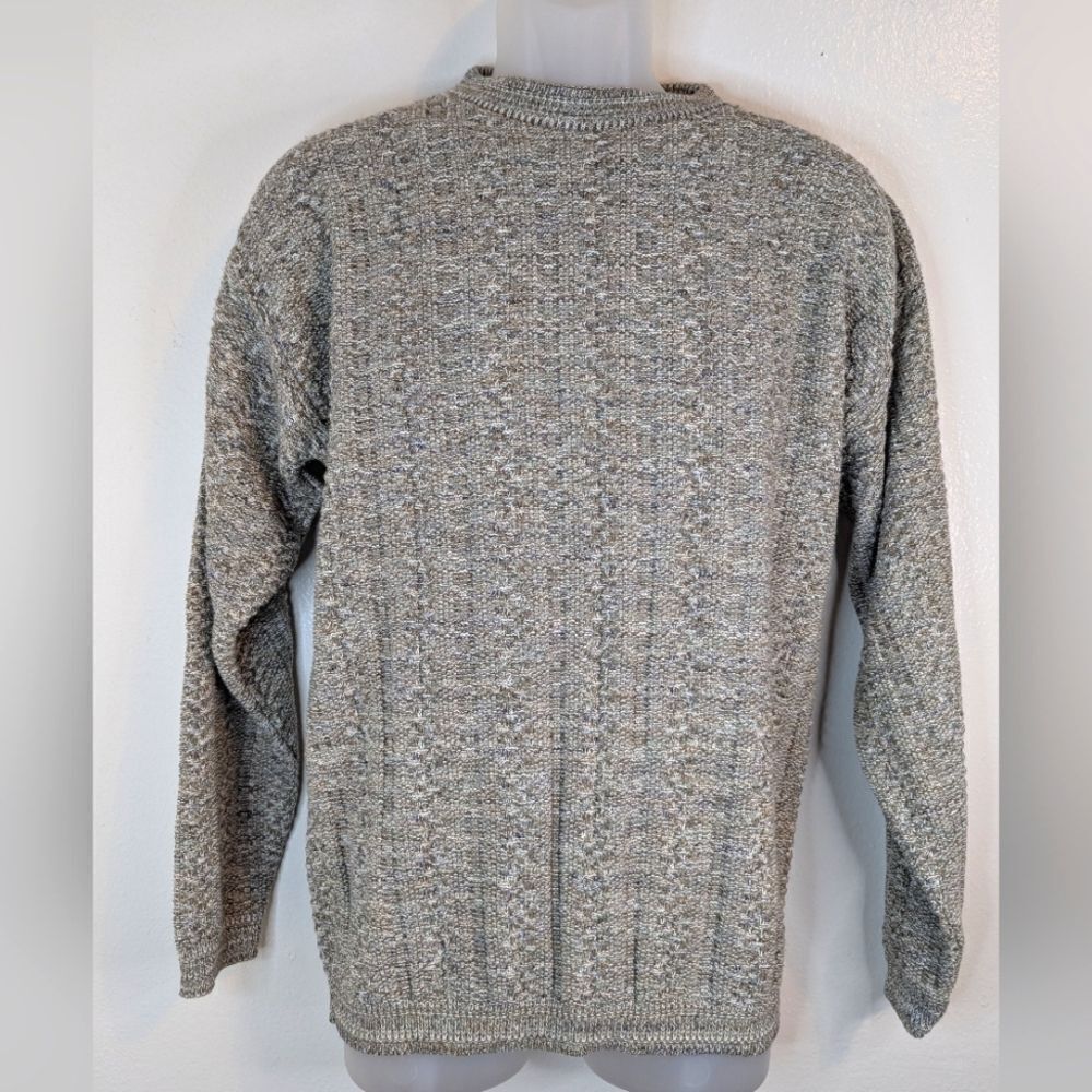 VTG Bill Blass Preppy Academia Grandpacore Cabincore Cozycore Knit Sweater S